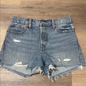 Levi’s 501 Wedgie Denim Shorts